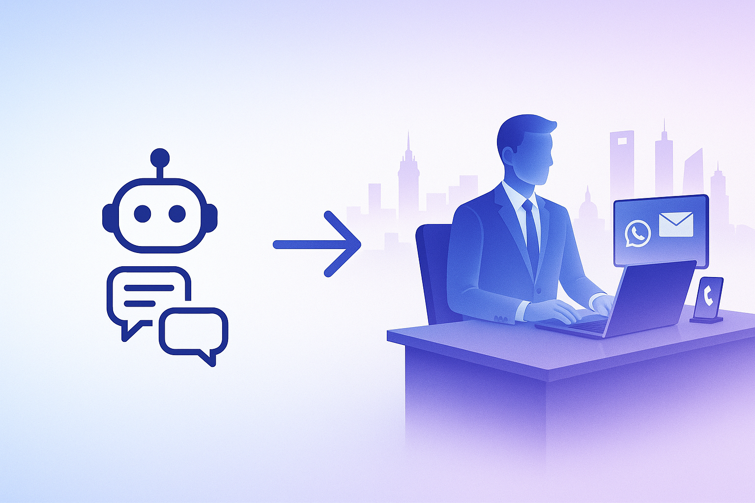 Evolución de chatbots a empleados virtuales con IA en empresas españolas