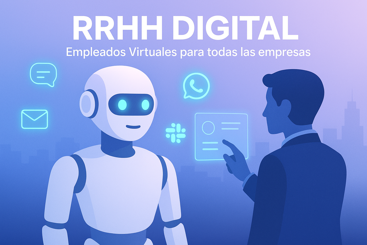 Transformación digital de RRHH con empleados virtuales Blobic